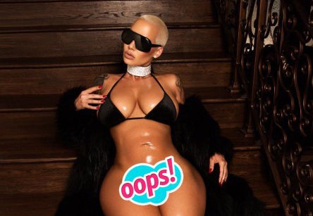 Amber Rose's Super NSFW Pantsless Photo Gets Deleted from Instagram — but She's Not Bothered